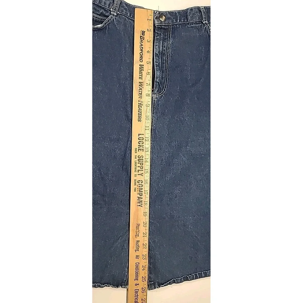 Lord‎ Isaacs Denim Skirt Below the Knee